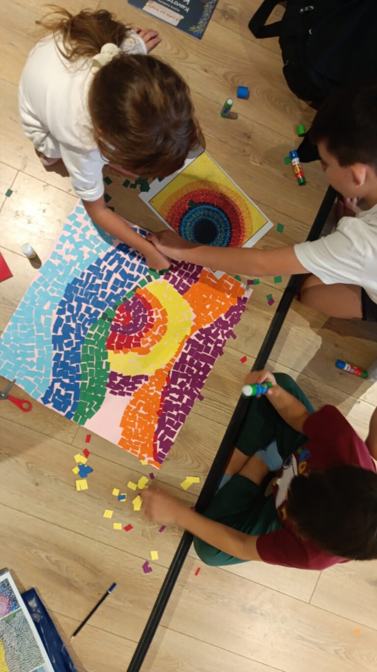 art rainbow overhead — SafariKid